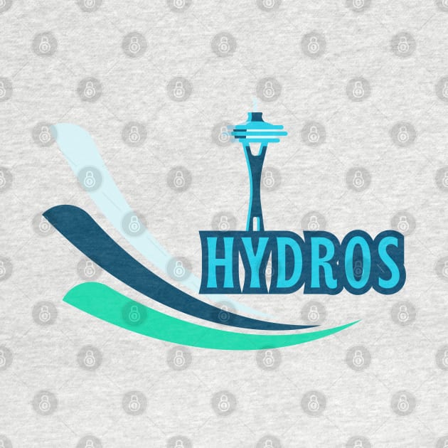 HYDROS and SPACE NEEDLE Seattle Style by SwagOMart